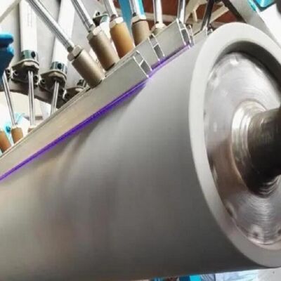 Thousand-volt High-voltage Corona Treatment Roller with 70-75 Shore A Hardness and 4mm Silicone Thickness for Increased Film Roughness