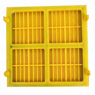 New Polyurethane Screen PU Dewatering Sieve Plate Mesh For Ore Linear Vibrating Screening Washing Plant