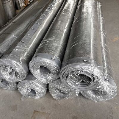 HUATAO High-Temp 180° Folded Edge Grommet Screen for Mining Use with Rotex Replacement Screen