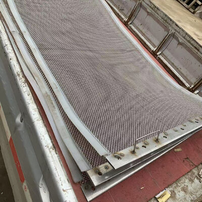 FDA-Compliant Grommet Screen with Transparent PU Edge and 46%-76.4% Open Area for Rotex Replacement