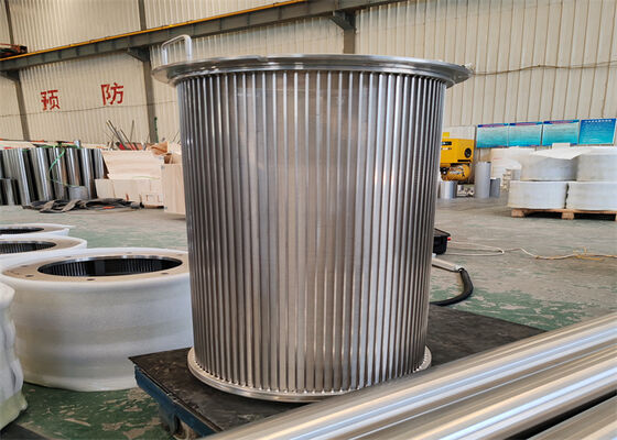 Internal Scraper Self-Cleaning Filter Housing For Egg Liquid Filtration