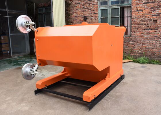55kw Permanent Magnet Rail-Mounted Wire Saw Used In Marble And Granite Quarries Mining