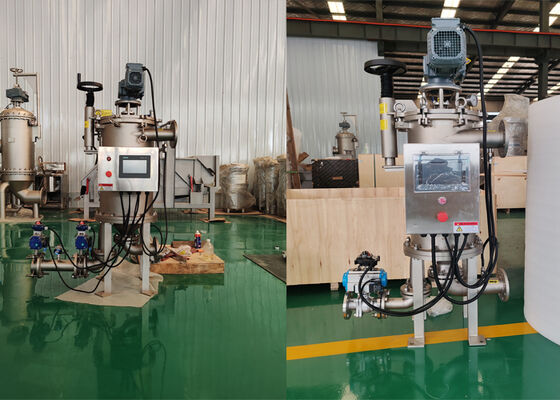 Scraper Mechanism Type Self Cleaning Filter Housing