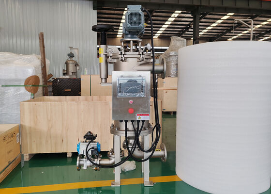 External Scraper Self-Cleaning Filter for High Viscosity Liquid Filtration