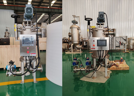 External Scraper Self-Cleaning Filter for High Viscosity Liquid Filtration