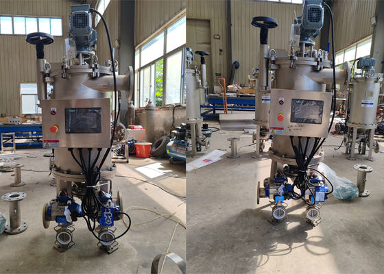 Outer Scraper Self-Cleaning Filter For Highly Viscous Liquid Filtration