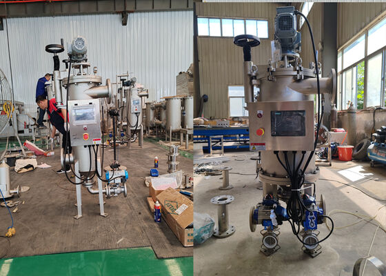 Stainless Steel Self Cleaning Filters Housing - Rotating Scraper