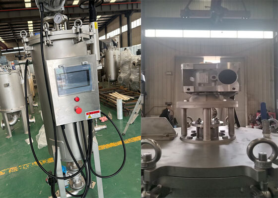 Automatic Brush Type Self-cleaning Filter Housing
