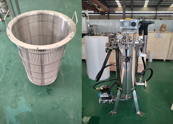 Industrial Automatic Brush Self-Cleaning Filter Strainer
