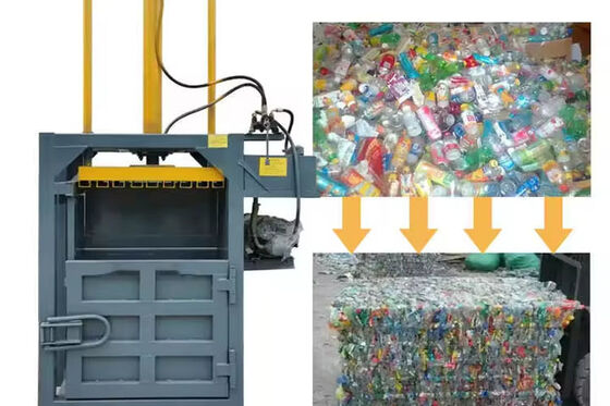 Hydraulic Carton Compress Baler Packing Machine Vertical Baler Machine