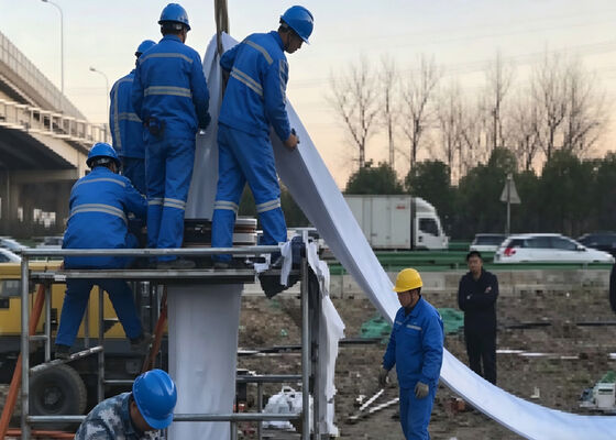 CIPP Dry Tube CIPP Felt Inversion Liners For Industrial Pipelines