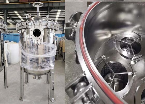 Industry Polishing Treatment Multi Bag Filter For Water Treatment