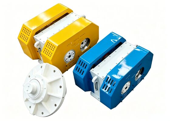 Thin Oil Vibrating Screen Exciter Gear Driven Mining Equipment High Frequency Stable Output