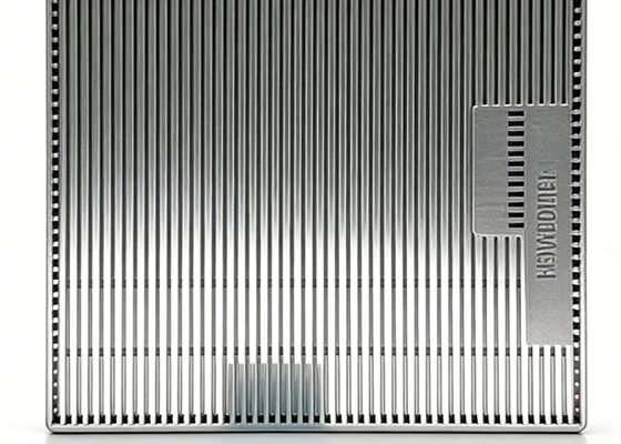 High Drainage Efficiency SS316L Sieve Bend Screen for Sugar Industry Dewatering