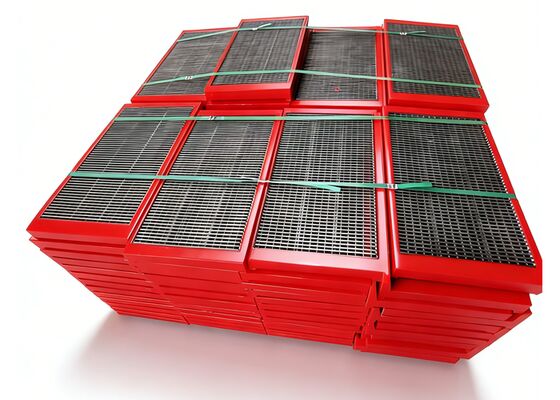 Wear Resistant Polyurethane Edging Stainless Steel 316L Wedge Wire Screen Panel for Coal Dewatering