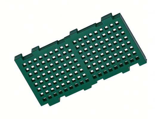Durable LS Series 305x610mm Black Rubber Screen Panel for High Efficiency Copper Mining Technical