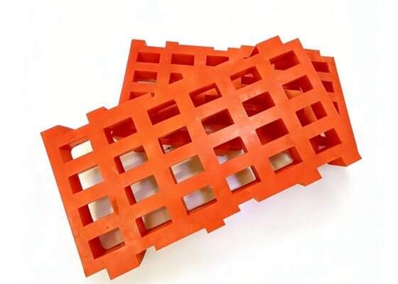 LS SLS Series 300x610mm Wear-Resistant Rubber Screen Panel for Coal Dewatering Applications Technical