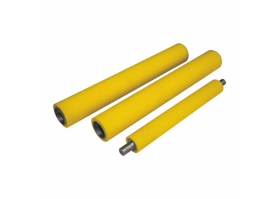 Mine Conveyor Self-Cleaning Rubber Disc Support Roller