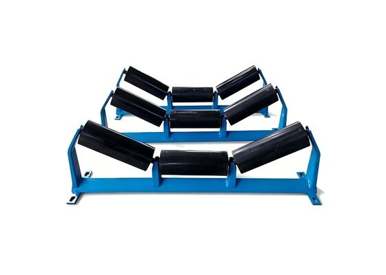 Bulk Material Handling Rubber Disc Conveyor Support Roller