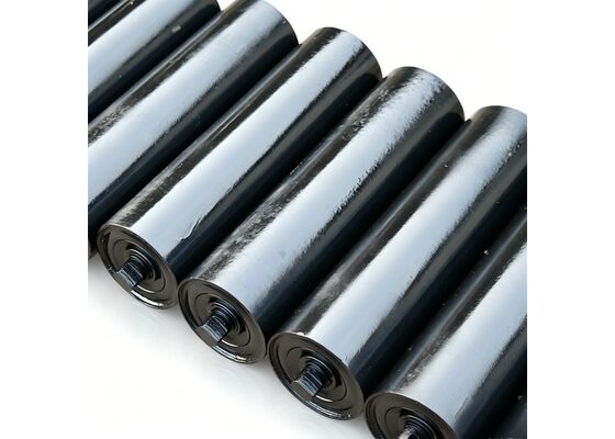 Self Aligning Conveyor Roller Mining Belt Tracking Heavy Duty Conveyor Component