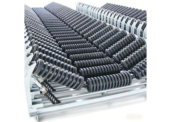 Conveyor Return Idler Roller Anti Carryback Aggregate Plant Conveyor Component