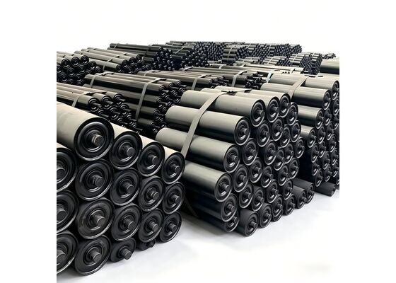 Plastic Conveyor Roller Waterproof Low Noise Coal Handling Conveyor Supporting Part