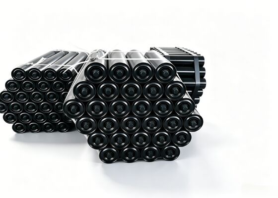 Conveyor Idler Roller Steel Bearing Housing High Wear Resistance Mining Conveyor Use