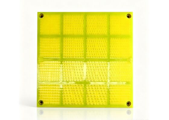 Flexible Polyurethane Sieve Plate for Efficient Vibrating Screening of Fine Ores