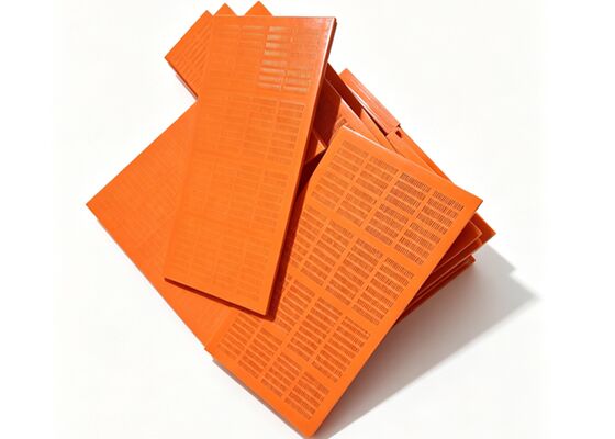 Polyurethane Flip Flow Mat for Biomass and Wood Chip Screening Systems