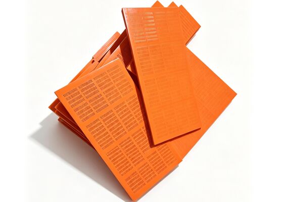 Polyurethane Tension Screen Mesh with Side Hook Strips for Linear Shakers