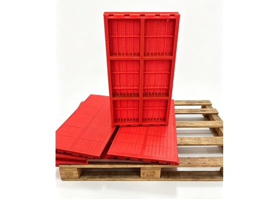 High Stability Polyurethane Fine Screen Sieve Plate Mesh Panel for Mining