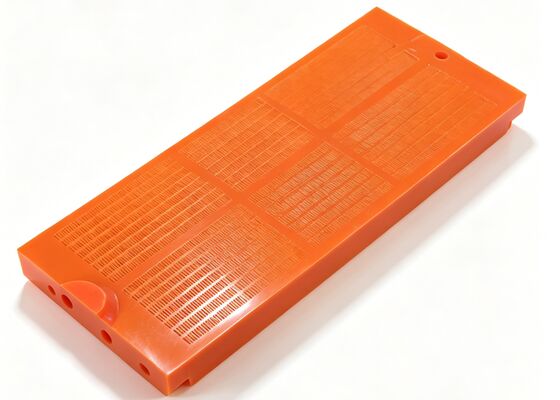Polyurethane Impact Sieve Plate with Metal Base for Primary Scalping Screens