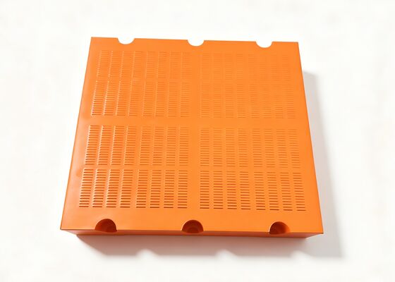 Red Color Wear Resistant Polyurethane Screen Panel for Mining Machine Sifting