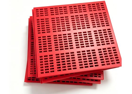High Frequency Polyurethane Fine Screen Mesh for Kaolin and Silica Sand Processing