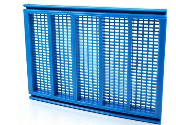 Customized 305x610mm Polyurethane Modular Screen Panel for Heavy Duty Vibrating Decks