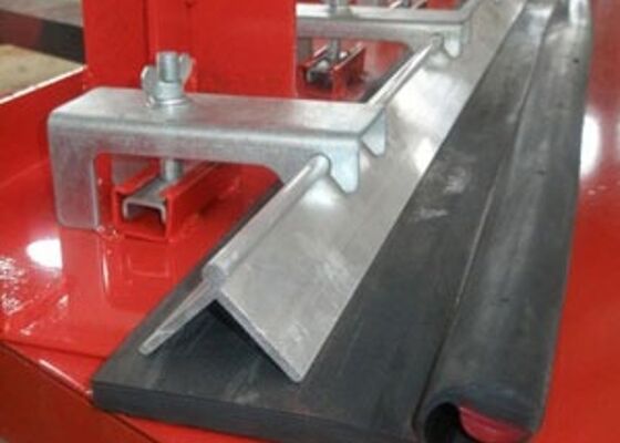 PU Conveyor Side Skirting Flexible Polyurethane Dust Suppression Conveyor Parts