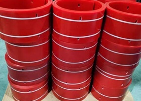 Urethane Conveyor Skirting Strip High Elasticity Aggregate Conveyor Belt Protection