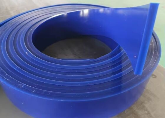 Urethane Conveyor Skirting Strip High Elasticity Aggregate Conveyor Belt Protection