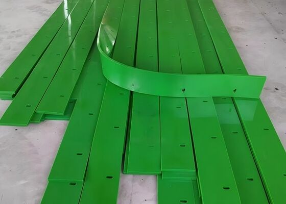 Urethane Conveyor Belt Skirting Flexible Wear Resistant Quarry Material Handling Use