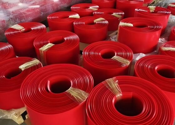 Conveyor PU Skirting Seal 10mm Thickness Bulk Material Conveyor Dust Containment