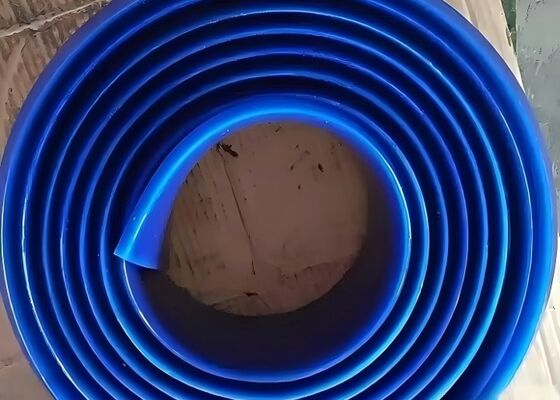 Polyurethane Conveyor Belt Skirting Red Color High Elasticity Mining Belt System