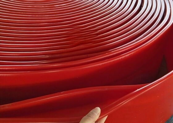 Urethane Conveyor Belt Skirting Flexible Wear Resistant Quarry Material Handling Use