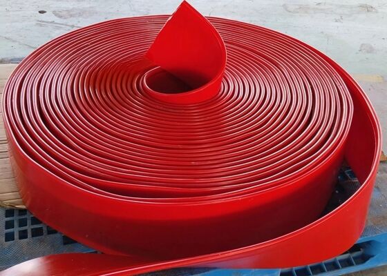 PU Conveyor Belt Skirting Roll High Elasticity Wear Resistant Quarry Conveyor System