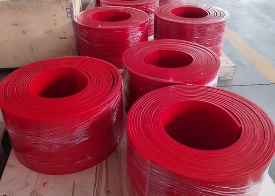 PU Conveyor Skirting Board High Abrasion Resistance Dust Control Aggregate Conveyor Use