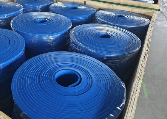 Conveyor Belt Polyurethane Skirting 20mm Thick Dust Suppression Conveyor Accessories