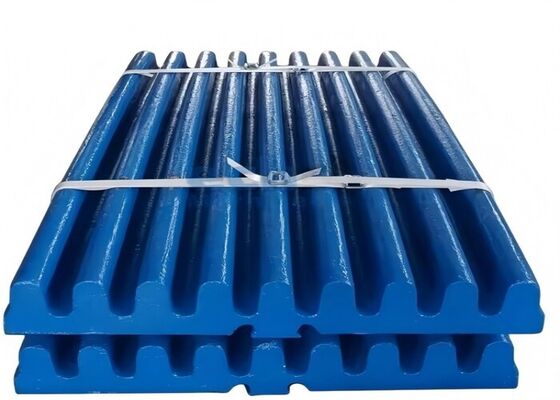 Fixed Jaw Plate for Primary Crusher High Tensile Strength Alloy Steel Quarry Wear Component