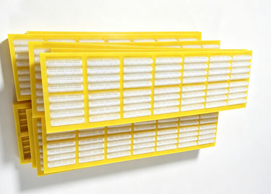 Anti-Clogging Polyurethane Screen Mesh with Diamond Aperture for High Efficiency Mineral Sizing