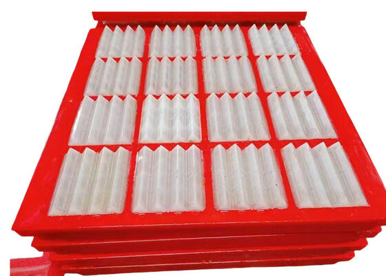 ustom Color Modular PU Screen Panel with 0.5mm Slots for Chemical and Fertilizer Mineral Processing