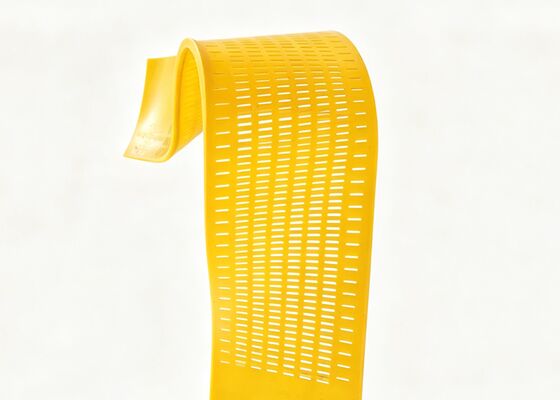 Microbe Resistant TPU Flip Flow Screen Panels for Organic Biomass Sizing