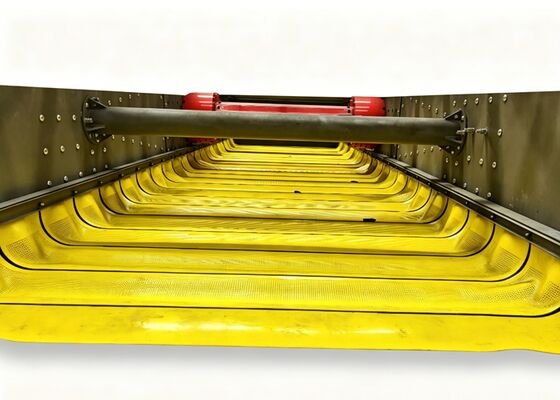 Custom Shape Aperture Polyurethane Mats for Non-Clogging Metal Scrap Recycling